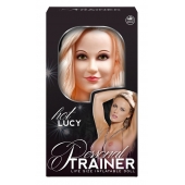 Надувная кукла с вибрацией и 2 любовными отверстиями Hot Lucy Lifesize Love Doll - NMC - в Невинномысске купить с доставкой