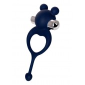 Синее виброкольцо с хвостиком JOS MICKEY - JOS - в Невинномысске купить с доставкой