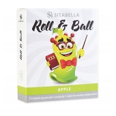 Стимулирующий презерватив-насадка Roll   Ball Apple - Sitabella - купить с доставкой в Невинномысске