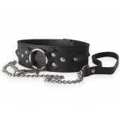 Широкий кожаный ошейник в готическом стиле - Sitabella - купить с доставкой в Невинномысске