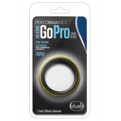 Черно-желтое силиконовое эрекционное кольцо Silicone Go Pro Cock Ring - Blush Novelties - в Невинномысске купить с доставкой