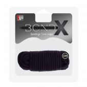Черная веревка для связывания BONDX LOVE ROPE - 10 м. - Dream Toys - купить с доставкой в Невинномысске