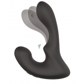 Чёрный массажер простаты с 2 моторами BOOTY ROCKER - Dream Toys - в Невинномысске купить с доставкой