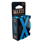 Классические презервативы в железном кейсе MAXUS Classic - 3 шт. - Maxus - купить с доставкой в Невинномысске
