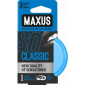 Классические презервативы в железном кейсе MAXUS Classic - 3 шт. - Maxus - купить с доставкой в Невинномысске