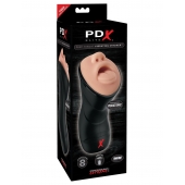 Мастурбатор-ротик Deep Throat Vibrating Stroker - Pipedream - в Невинномысске купить с доставкой