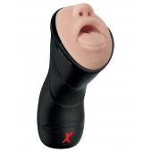 Мастурбатор-ротик Deep Throat Vibrating Stroker - Pipedream - в Невинномысске купить с доставкой