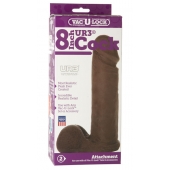 Насадка-реалистик Vac-U-Lock 8  ULTRASKYN Cock - 20,6 см. - Doc Johnson - купить с доставкой в Невинномысске