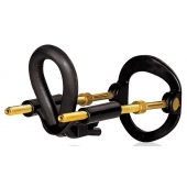 Черный экстендер-растяжитель пениса - Sex Expert - в Невинномысске купить с доставкой