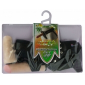 Черный пояс-трусики с двумя насадками  Экзотик-Linda  - 15,5 и 10,5 см. - LOVETOY (А-Полимер) - купить с доставкой в Невинномысске