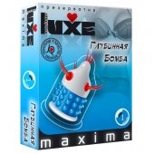 Презерватив LUXE Maxima  Глубинная бомба  - 1 шт. - Luxe - купить с доставкой в Невинномысске