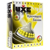 Презерватив LUXE  Exclusive  Кричащий банан  - 1 шт. - Luxe - купить с доставкой в Невинномысске