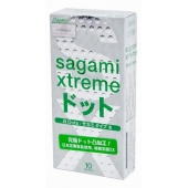 Презервативы Sagami Xtreme Type-E с точками - 10 шт. - Sagami - купить с доставкой в Невинномысске