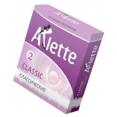 Классические презервативы Arlette Classic - 3 шт. - Arlette - купить с доставкой в Невинномысске