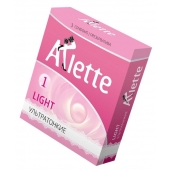 Ультратонкие презервативы Arlette Light - 3 шт. - Arlette - купить с доставкой в Невинномысске