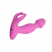 Розовый стимулятор простаты с усиками - 15 см. - 4sexdreaM - в Невинномысске купить с доставкой
