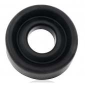 Черная гладкая насадка на помпу размера L - Sex Expert - в Невинномысске купить с доставкой