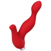 Красный силиконовый вибростимулятор простаты Proman - 12,5 см. - ToyFa - в Невинномысске купить с доставкой