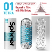 Мастурбатор SPINNER Tetra - Tenga - в Невинномысске купить с доставкой