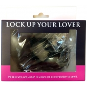 Черные меховые наручники Love с ключиками - Baile - купить с доставкой в Невинномысске