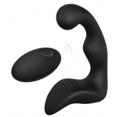 Черный вибромассажер простаты REMOTE BOOTY PLEASER - Dream Toys - в Невинномысске купить с доставкой
