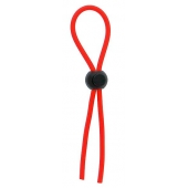 Красное эрекционное лассо с одной бусиной-утяжкой STRETCHY THIN LASSO - Dream Toys - в Невинномысске купить с доставкой