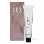 Лубрикант на водной основе Slow Sex Anal Play Gel - 30 мл. - Bijoux Indiscrets - купить с доставкой в Невинномысске