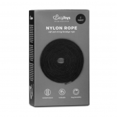 Черная веревка для бондажа Easytoys Bondage Rope - 5 м. - Easy toys - купить с доставкой в Невинномысске