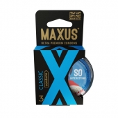 Классические презервативы в пластиковом кейсе MAXUS Classic - 3 шт. - Maxus - купить с доставкой в Невинномысске