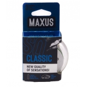 Классические презервативы в пластиковом кейсе MAXUS Classic - 3 шт. - Maxus - купить с доставкой в Невинномысске