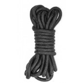 Черная веревка Do Not Disturb - 5 м. - Lola Games - купить с доставкой в Невинномысске