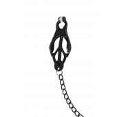 Зажимы на соски Darkside с цепочкой - Lola Games - купить с доставкой в Невинномысске