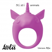 Фиолетовое эрекционное кольцо Unicorn Alfie - Lola Games - в Невинномысске купить с доставкой