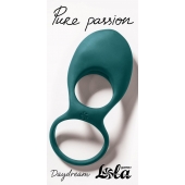 Зеленое эрекционное виброкольцо Daydream - Lola Games - в Невинномысске купить с доставкой