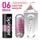 Мастурбатор SPINNER Brick - Tenga - в Невинномысске купить с доставкой
