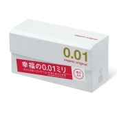 Супер тонкие презервативы Sagami Original 0.01 - 10 шт. - Sagami - купить с доставкой в Невинномысске