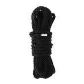 Черная веревка для шибари DELUXE BONDAGE ROPE - 5 м. - Dream Toys - купить с доставкой в Невинномысске