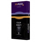 Разноцветные презервативы DOMINO Colour Beauty - 6 шт. - Domino - купить с доставкой в Невинномысске