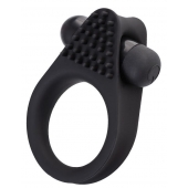 Черное эрекционное виброкольцо Brid с шипиками - A-toys - в Невинномысске купить с доставкой