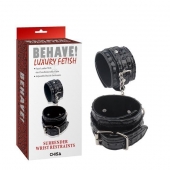 Черные наручники Surrender Wrist Restraints - Chisa - купить с доставкой в Невинномысске