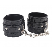 Черные наручники Surrender Wrist Restraints - Chisa - купить с доставкой в Невинномысске