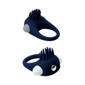 Синее эрекционное виброкольцо STIMU RING - Dream Toys - в Невинномысске купить с доставкой