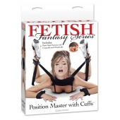 Фиксатор для рук и ног Fetish Fantasy Series Position Master With Cuffs - Pipedream - купить с доставкой в Невинномысске