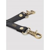 Черный фиксатор для манжет Bound to You Faux Leather Hogtie - Fifty Shades of Grey - купить с доставкой в Невинномысске