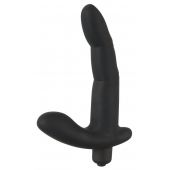 Черный вибромассажер простаты Naughty Finger Prostate Vibe - 13,8 см. - Orion - в Невинномысске купить с доставкой
