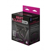 Черный пояс для насадок BEST CLASS STRAP - LOVETOY (А-Полимер) - купить с доставкой в Невинномысске