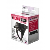 Черный пояс для насадок CLASS STRAP Restyling - LOVETOY (А-Полимер) - купить с доставкой в Невинномысске