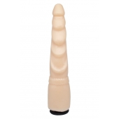 Телесная реалистичная насадка-елочка - 20,5 см. - LOVETOY (А-Полимер) - купить с доставкой в Невинномысске