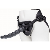 Пояс харнесс BEST UNI strap с 2 насадками - 18 и 22 см. - LOVETOY (А-Полимер) - купить с доставкой в Невинномысске