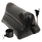 Надувная любовная подушка Portable Triangle Cushion с аксессуарами - Orion - купить с доставкой в Невинномысске